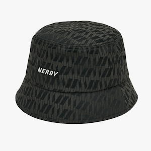 [NERDY] DNA monogram bucket hat (2color) 正規品 韓国ブランド 韓国ファッション 韓国代行 帽子 バケットハット
