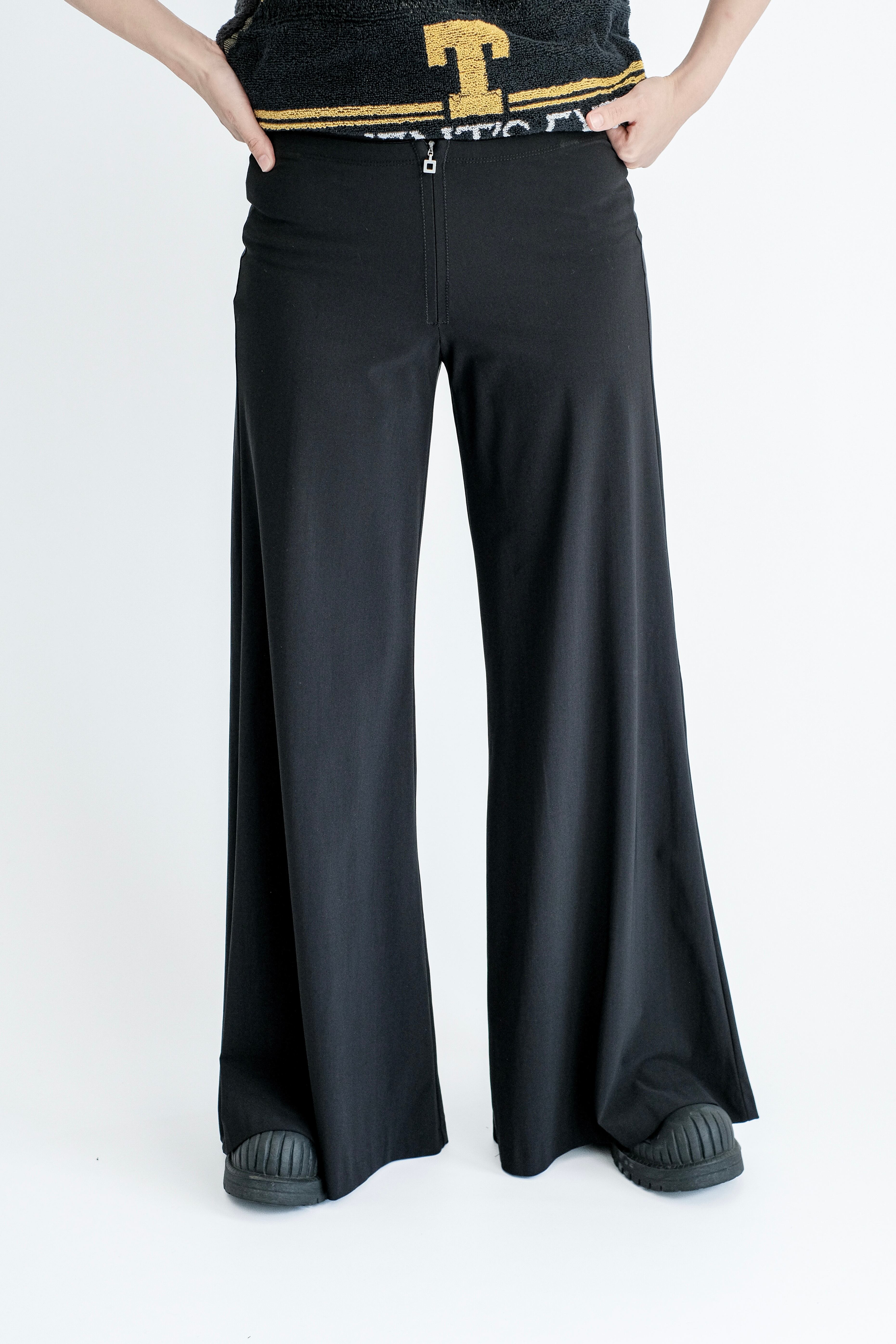 2000s MARITHE FRANCOIS GIRBAUD flare pants