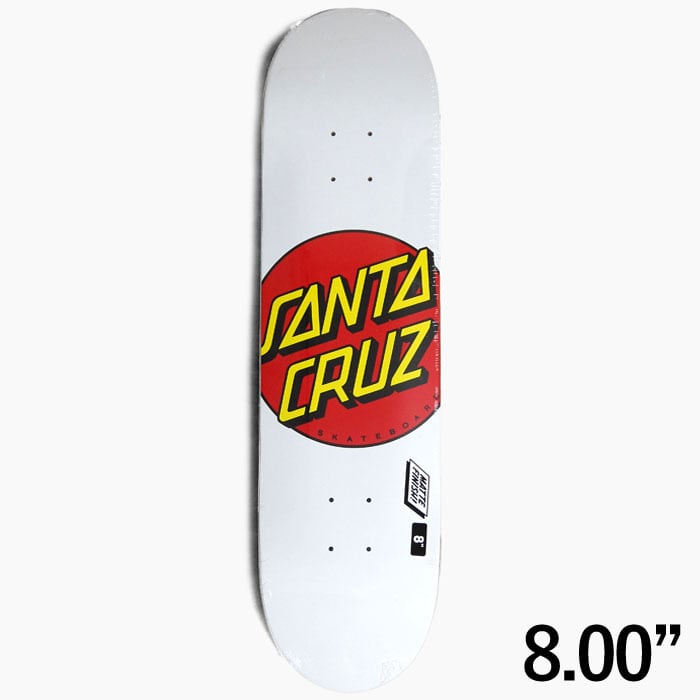 独特の素材 <br>SANTA CRUZ サンタクルーズ<br>スケボー デッキ 7.75 INFINITE RINGED DOT 7PLY  BIRCH TEAM DECK<br>オススメ 初心者 スケートボード ストリート sk8 skateboard 板