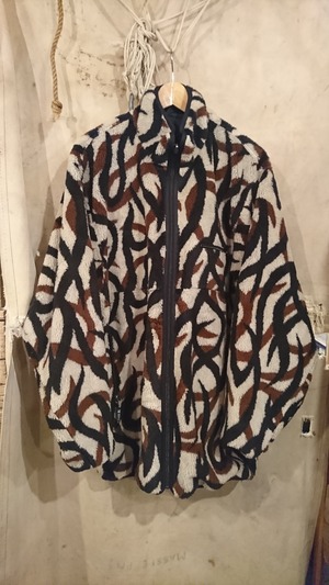 BOWWOW "BW TRIBAL CAMO" FLEECE COAT