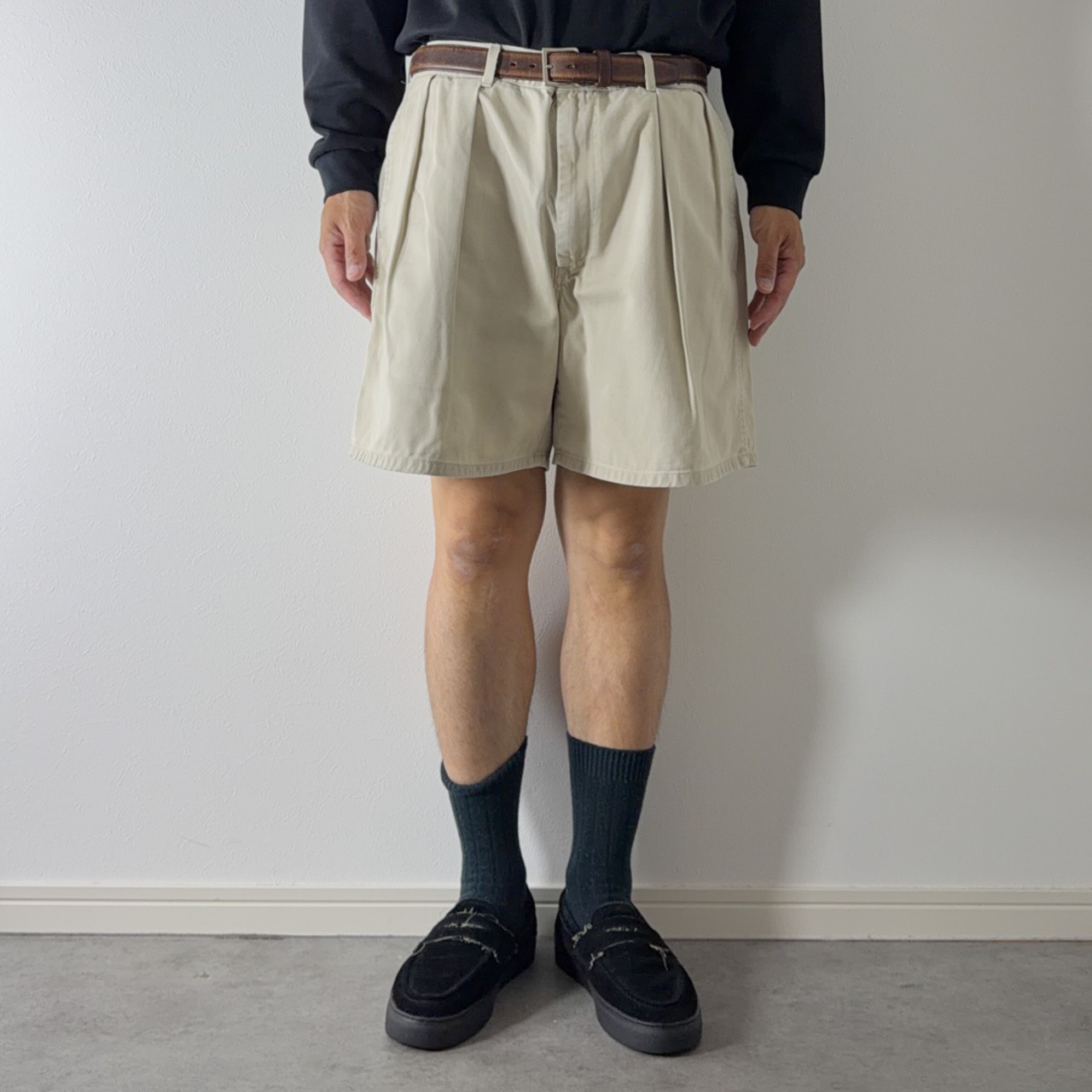 90s 初期型 USA製 Polo by Ralph Lauren POLO CHINO SHORTS [W36] 古着 - 15
