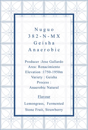 Nuguo 382-N-MX Geisha Anaerobic Natural