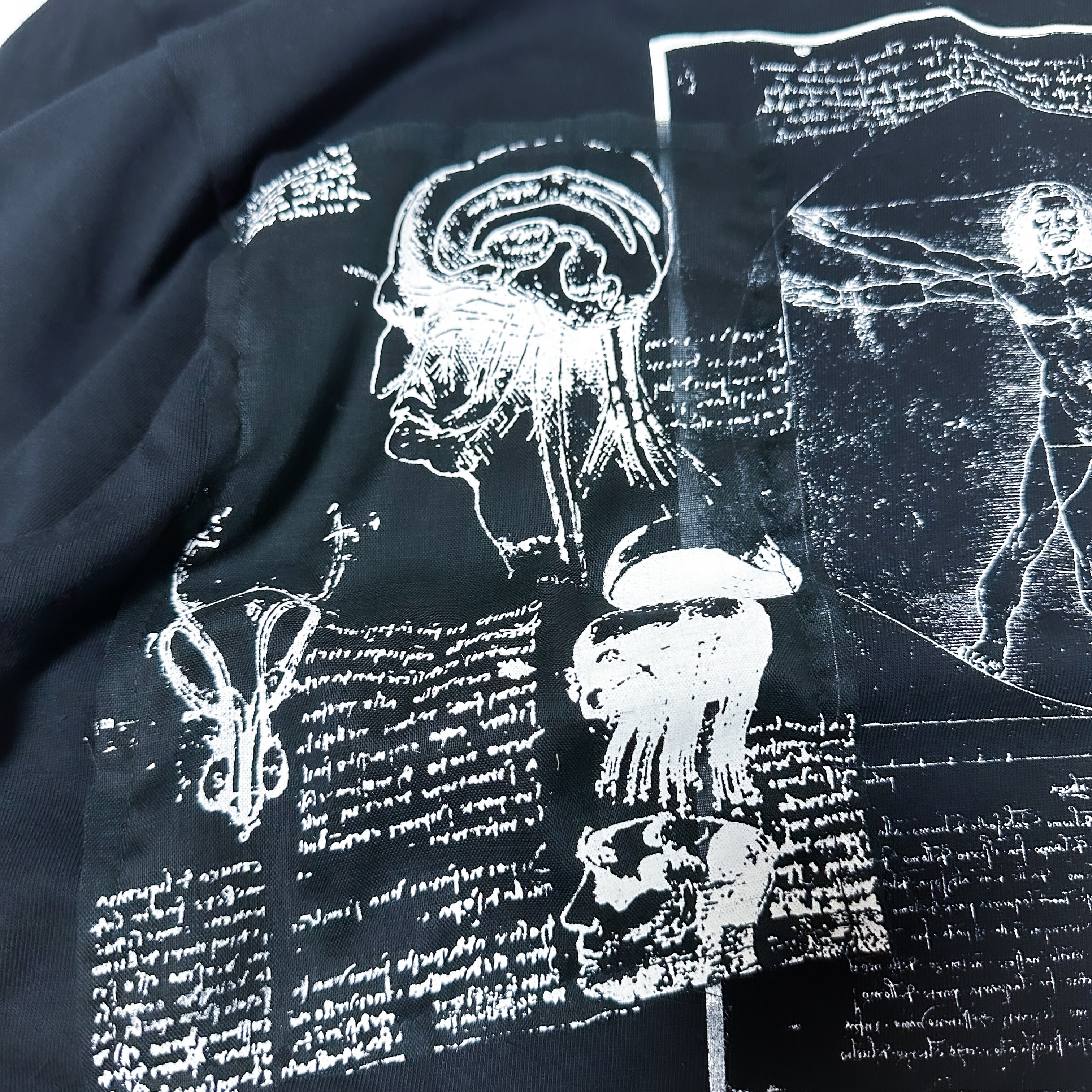 UNFINISHED ダヴィンチ図面Tシャツ24065 | UNFINISHED