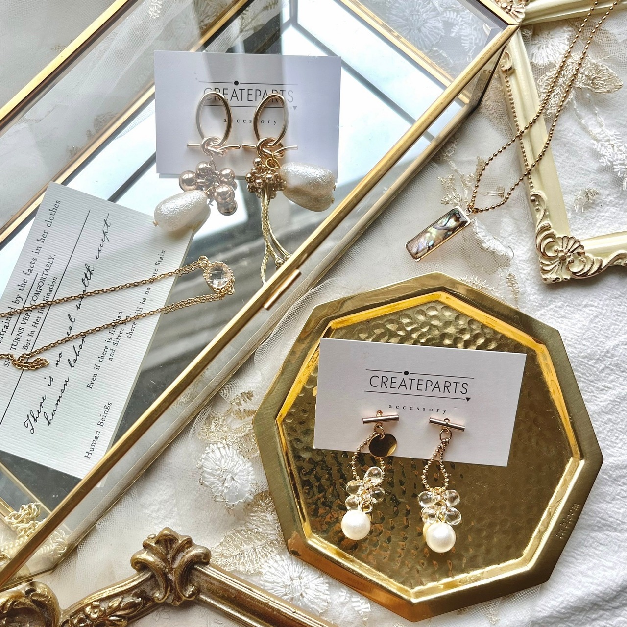 【1個】24時間限定販売♪約50×60cmチュールフラワーレース布