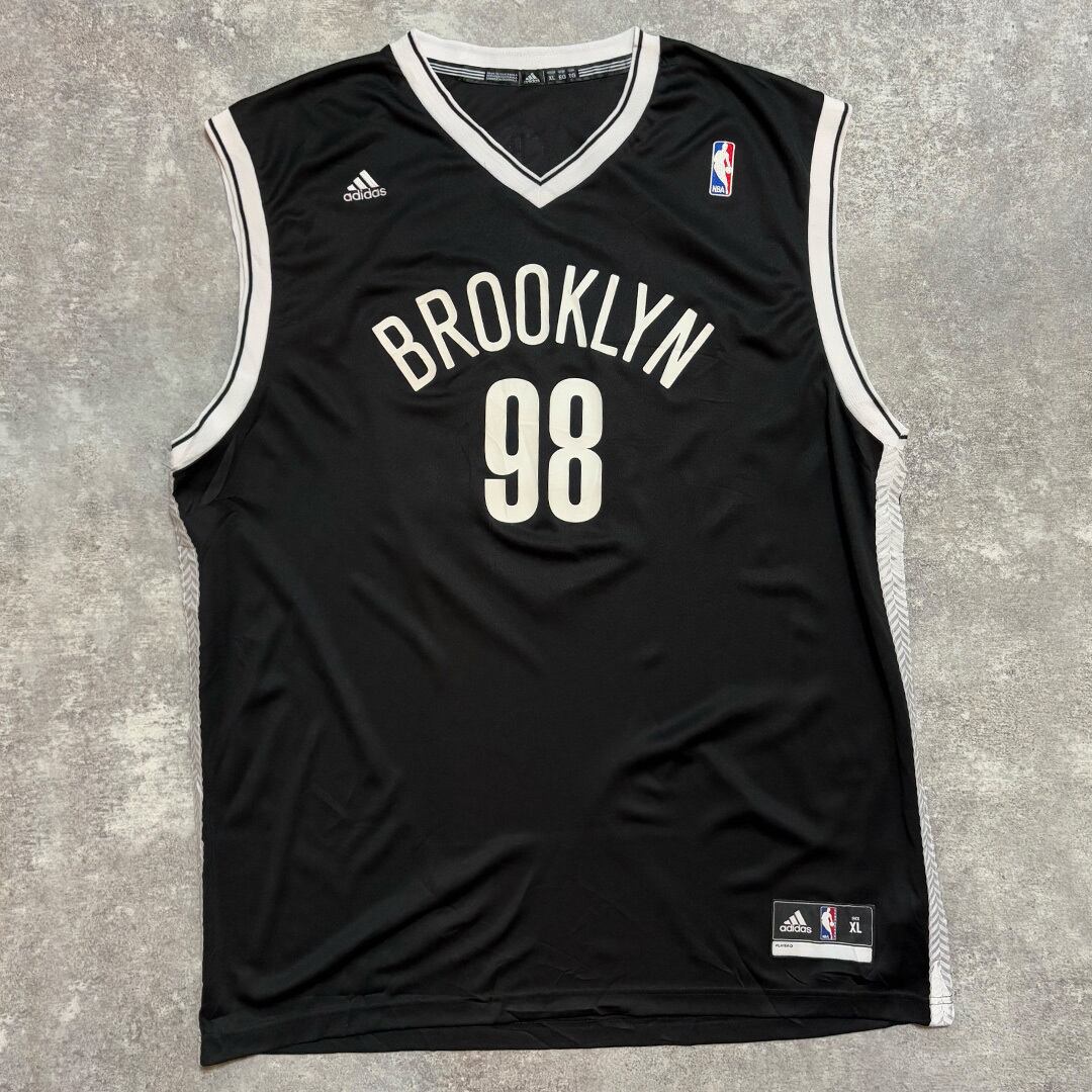 【希少】 NBA デロン・ウィリアムス NETS ネッツ ユニフォーム BROOKLYN 8番 NBA ユニフォーム 黒 NBA adidas デロン・ウィリアムス