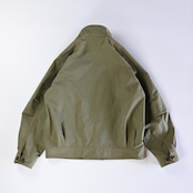 山内 / 超高密度シールドコットンクロス・セミダブルジップジャケット
