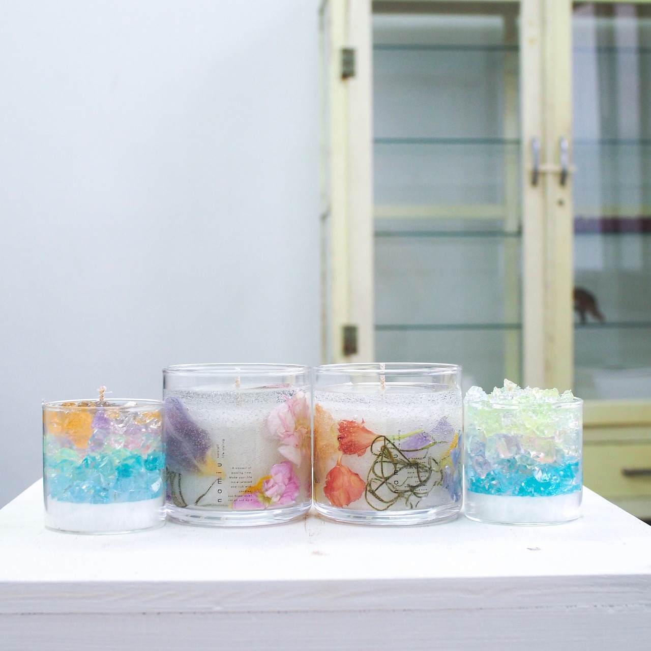 フラワーパームジェルキャンドル 1day workshop | namiu candle