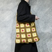 kroneko original granny knit shoulder bag