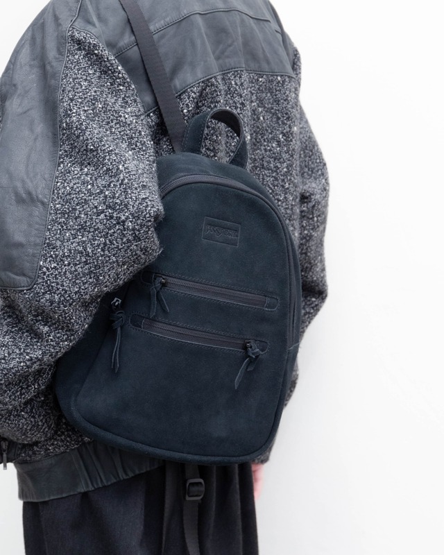 JANSPORT - suede leather backpack