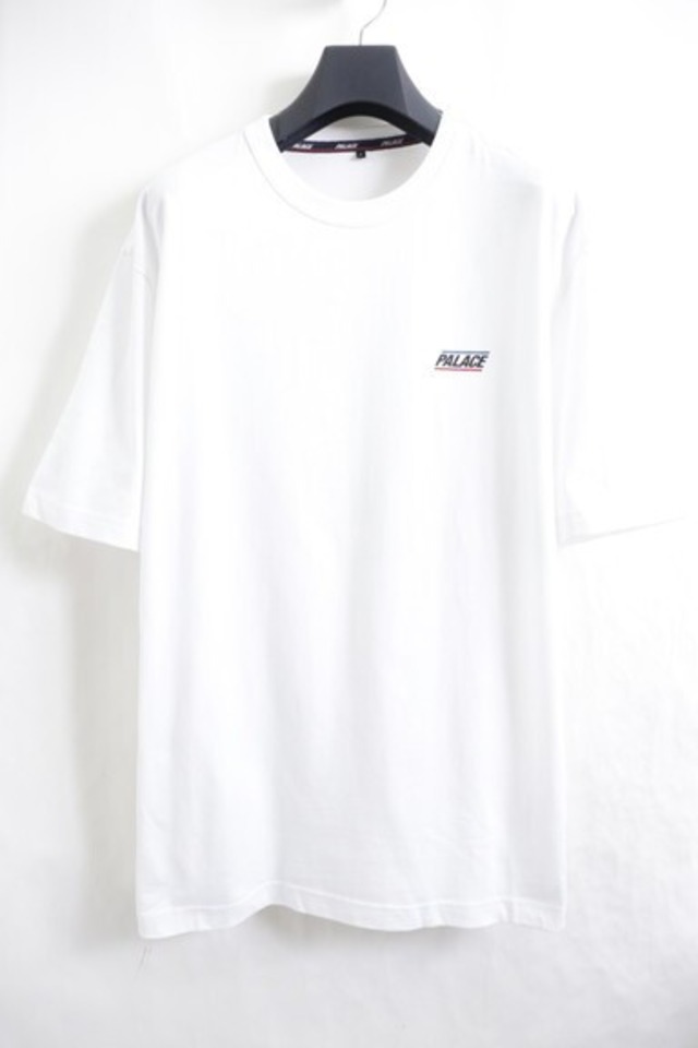 PALACE LOGO TEE WHITE LARGE 20JC5084