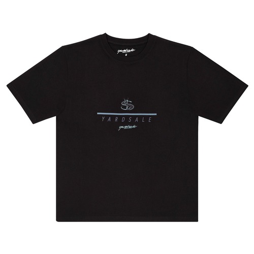 YARDSALE / ZONE TEE -BLACK-