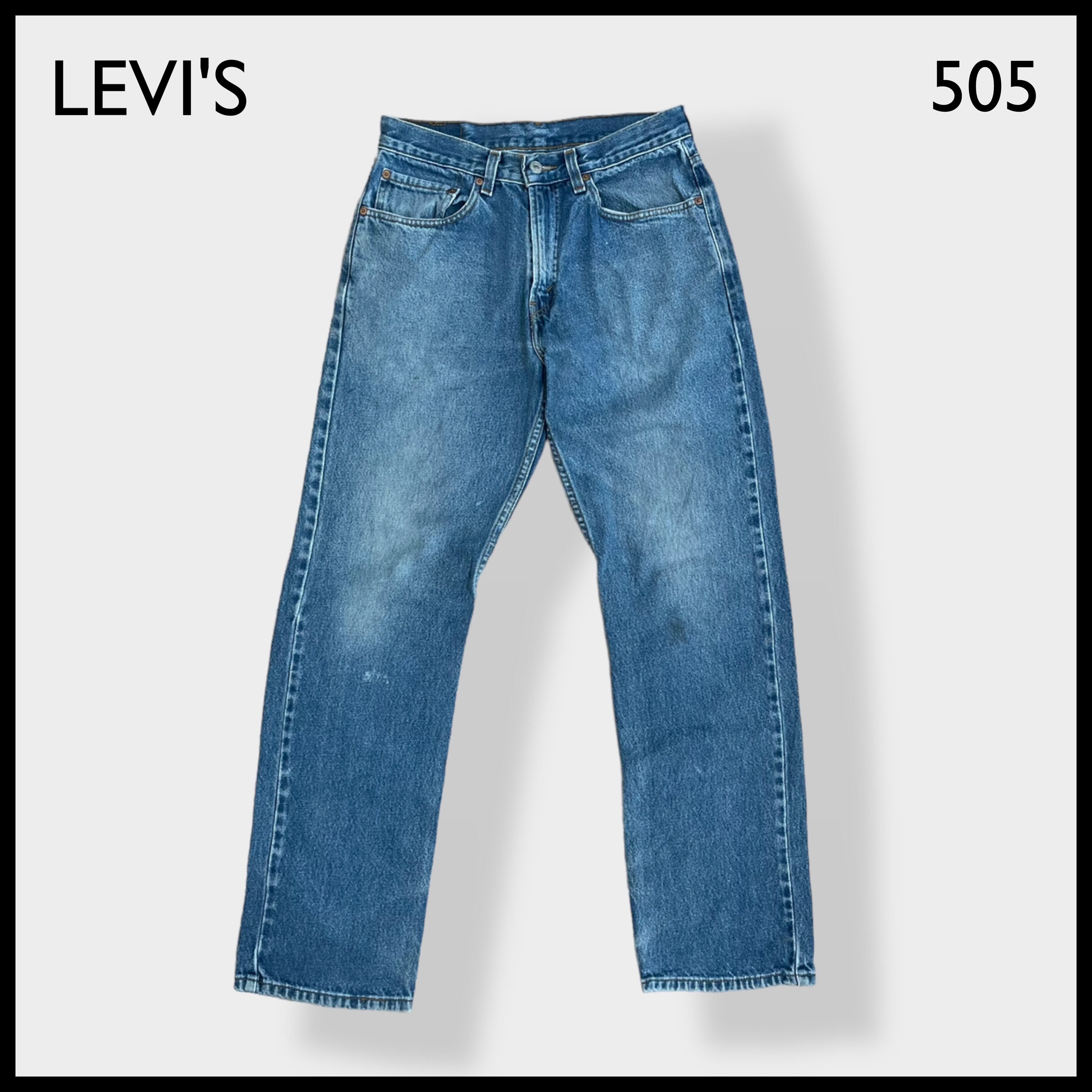 LEVI'S リーバイス 505ジーンズ デニムパンツ 濃紺  W38