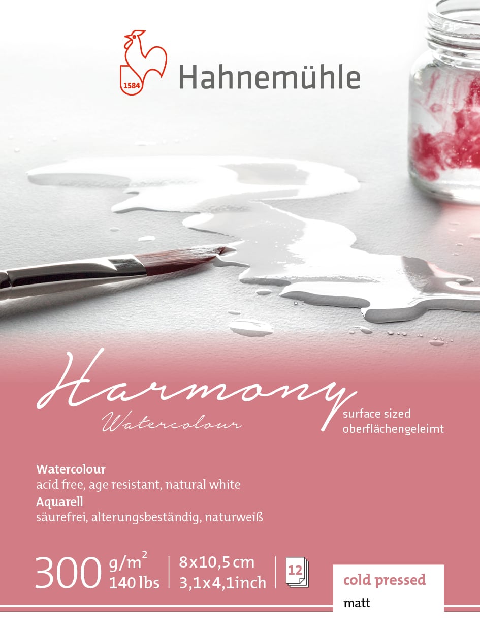 Hahnemühle ハーネミューレ 水彩紙 ミニパッド エクスプレッション