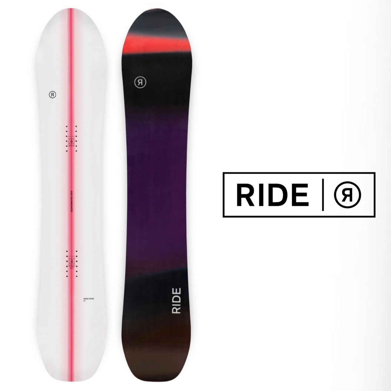 【美品】RIDE SNOWBOARS MAGIC STICK 147ボード