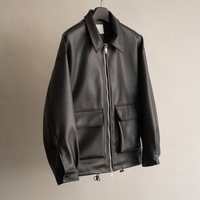 予約販売】ジャケット レザー 革ジャン メンズ ブラック ショート丈