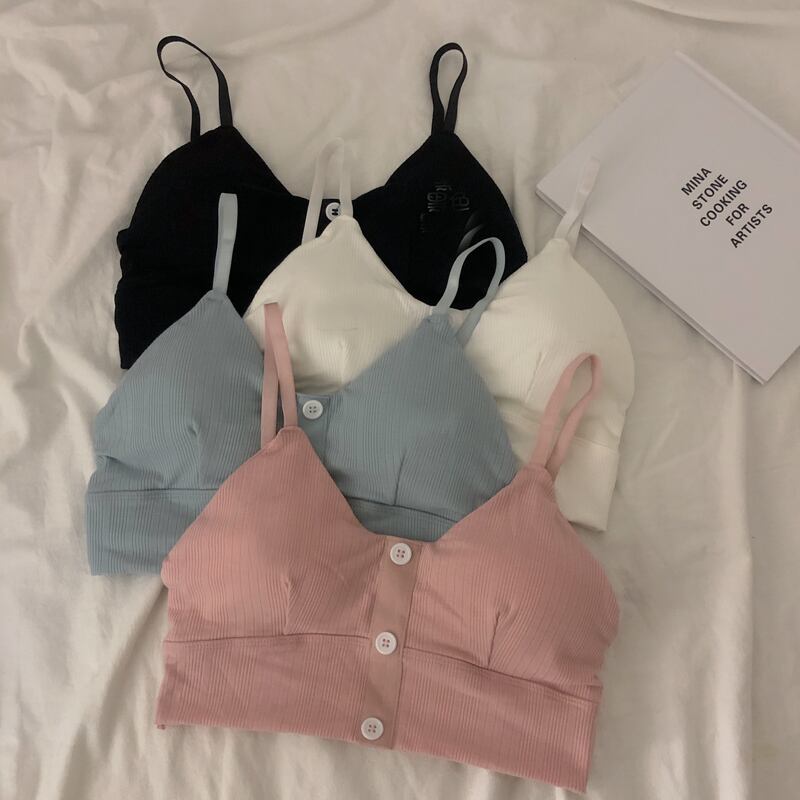 春と夏のスポーツチューブトップ、スチールリングの下着なし、アンチグレアベスト、ラップされたチェスト、ベース、スリングブラ、学生高 YY-ファッション15354067939