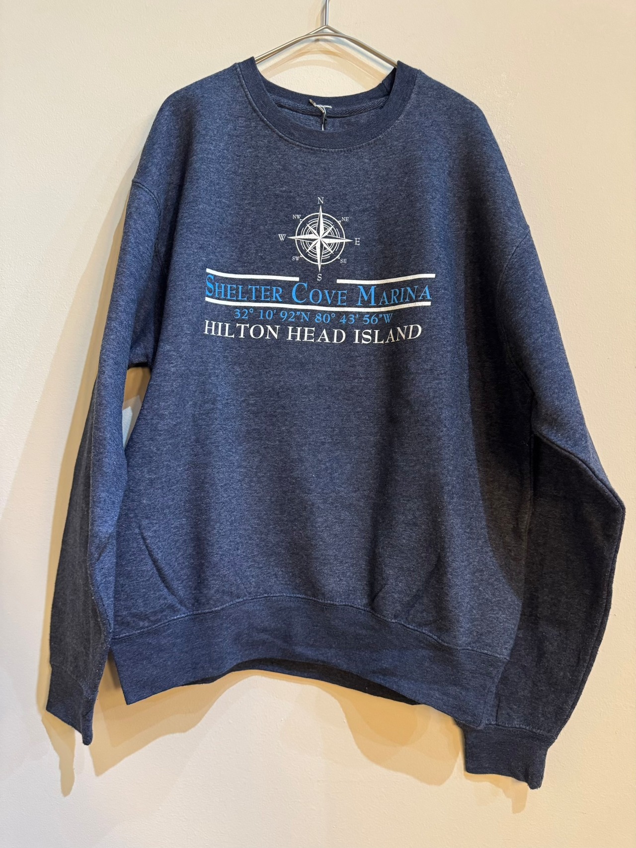 SHELTER COVE MARINA ネイビースウェット