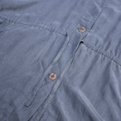 design silk hoodie gray