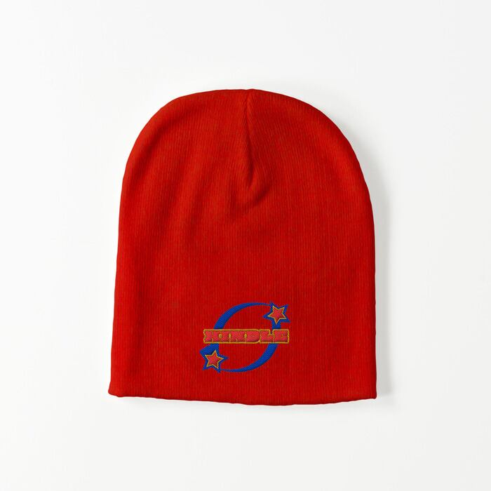 Shhh Swirl Beanie (Red & Yellow) | Pay ID