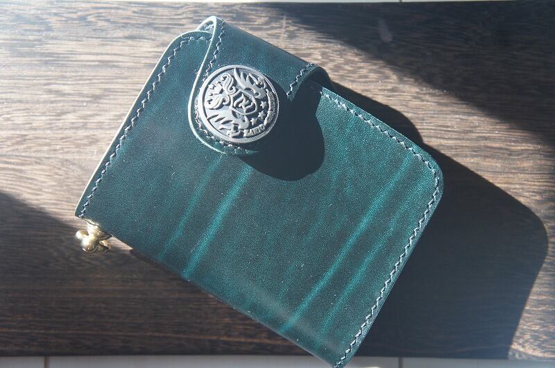 プレミアムウォレット】ルガトショルダーのスリムウォレット【琉球