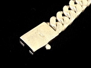 Vintage Mexican Jewelry Silver 925 Chain Bracelet