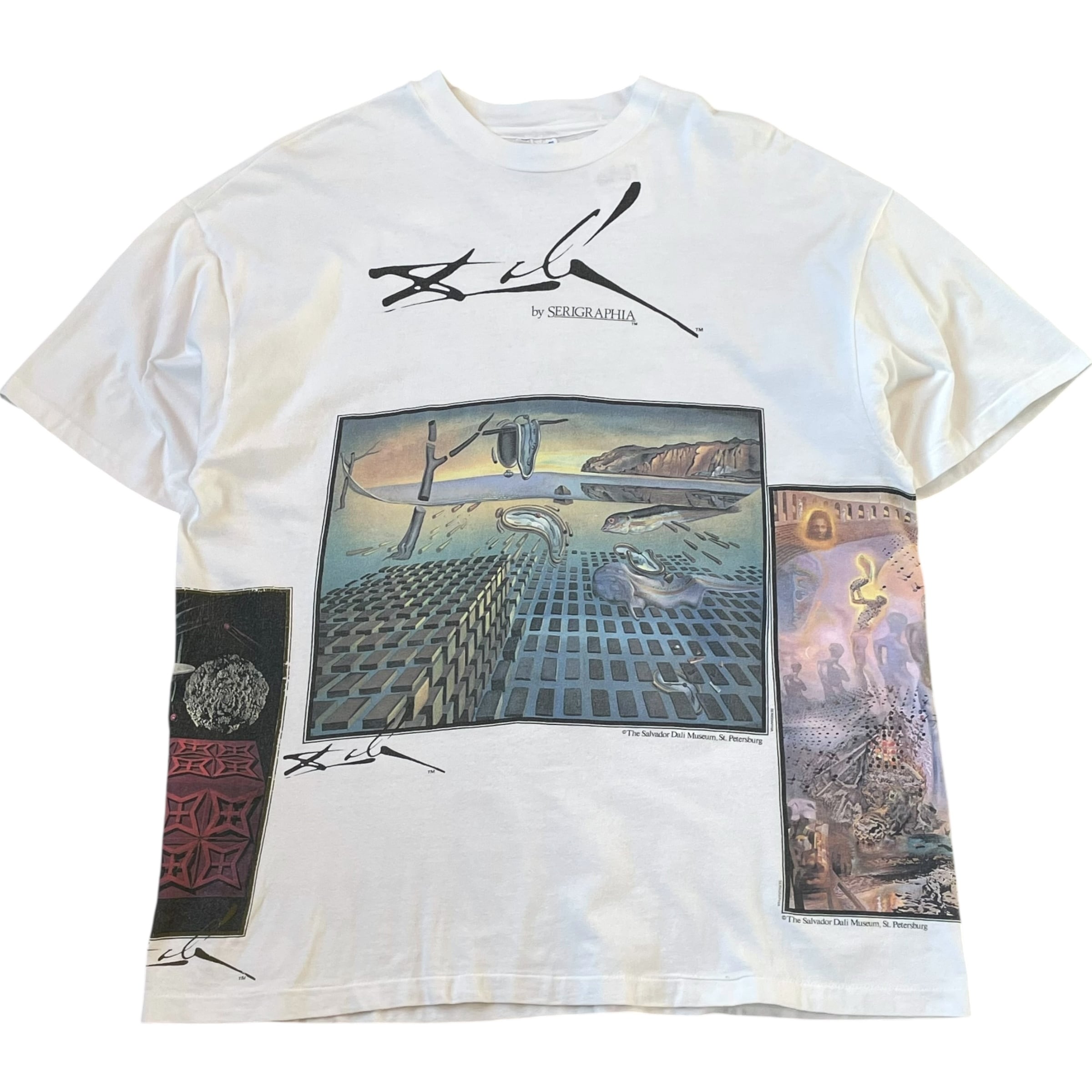 Special!!! 90s Salvador Dali "Mulch print" T-shirt