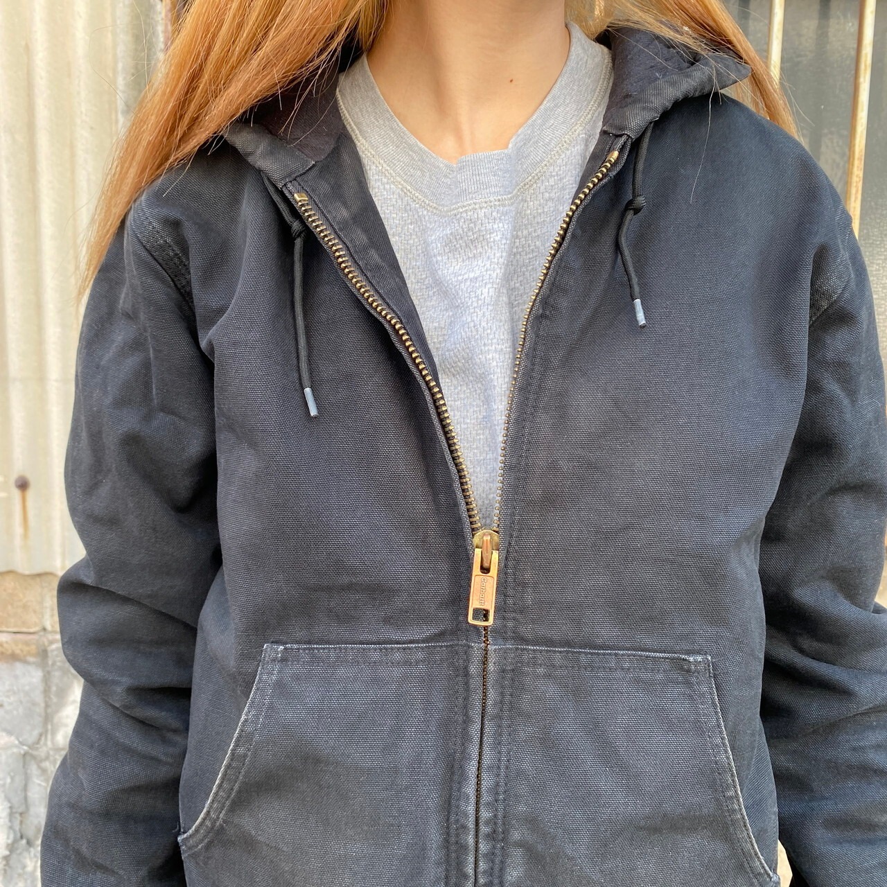 Carhartt カーハート アクティブジャケット ダック地 フルジップ 