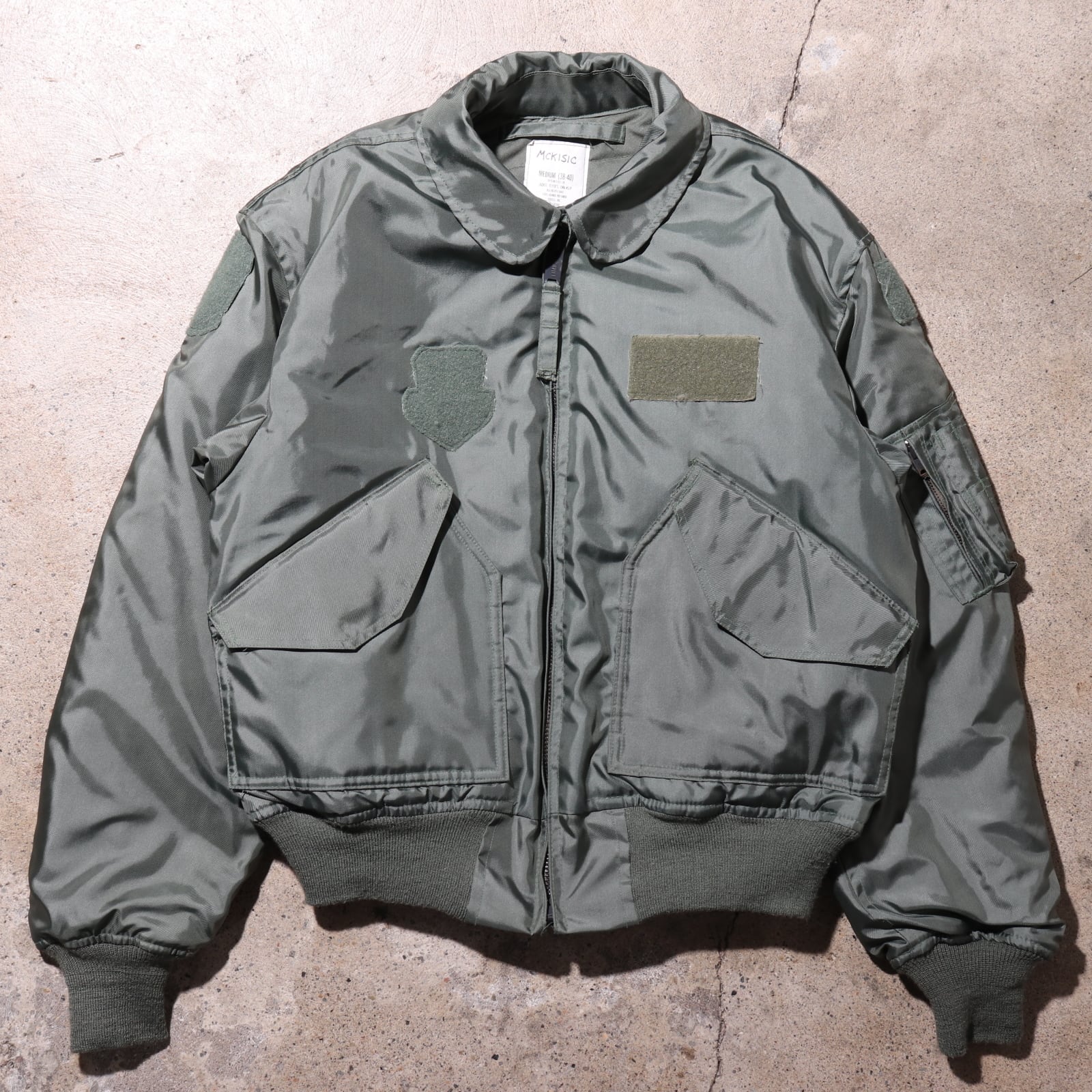美品 M CWU-45/P 米軍実物 89年 フライトジャケット アラミド SCOVILL 