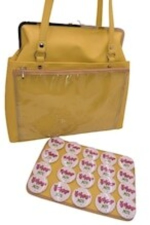 [ＭＩＸ] [新型モデル] 痛バ 推し活 推し事バッグ a4 ショルダー (グリーン 緑) がま口 工房 手作り 日本製 エコパッケージ MX-0040-335