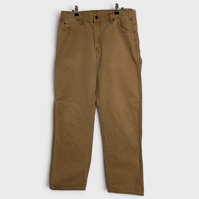 Dickies ディッキーズ　ダックペインターパンツ　W33L32 ブラウン系
