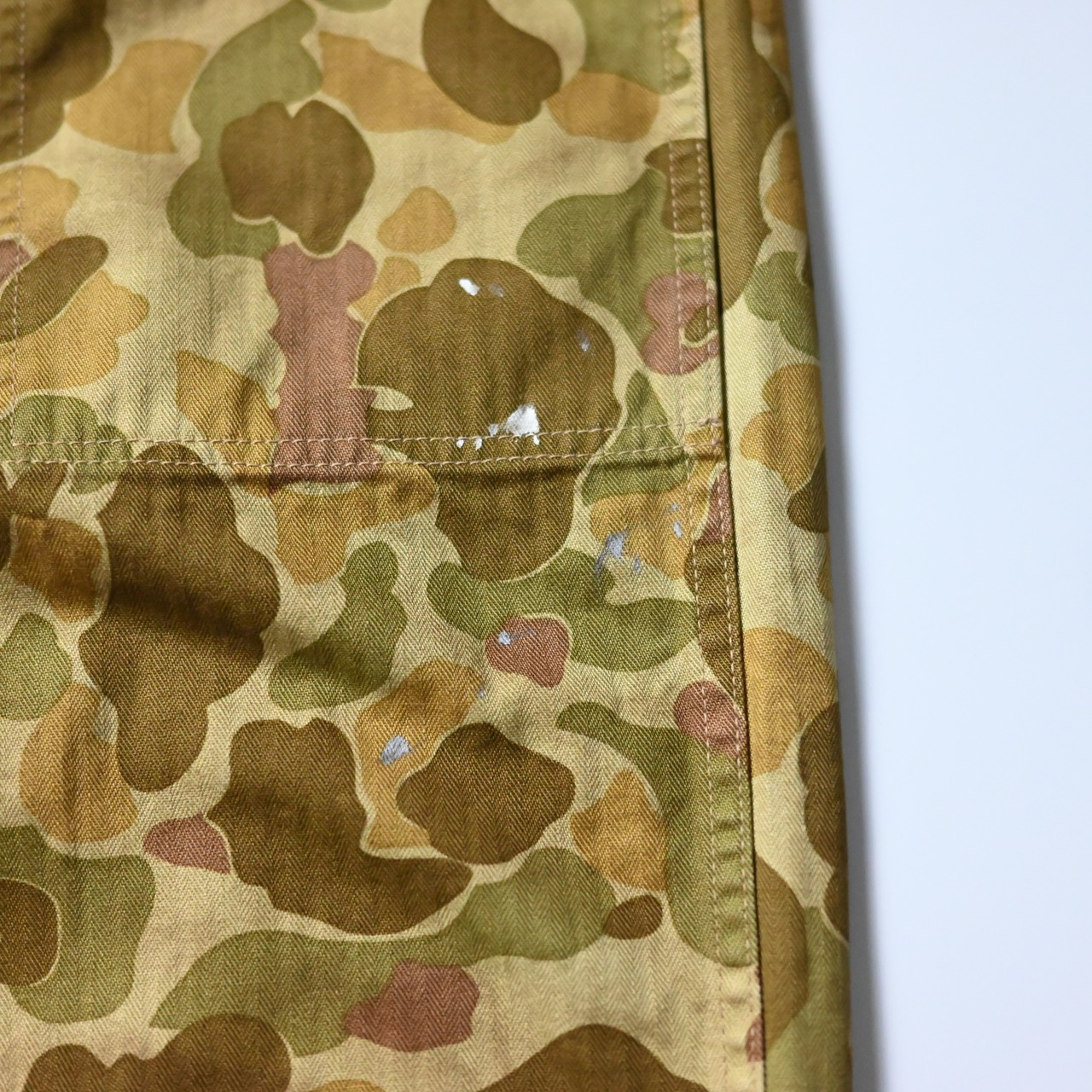 BOWWOW / DUCK HUNTER CAMO FIELD PANTS