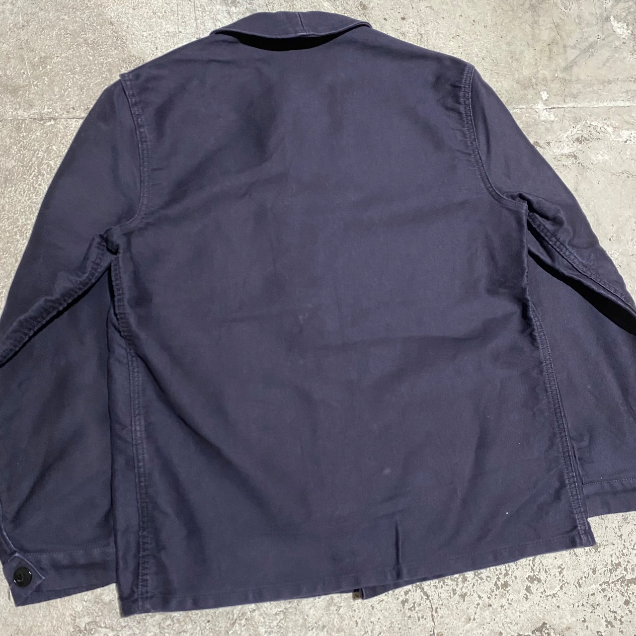 50s〜 BARBE BLEUE / フレンチワーク ブラックモールスキンワーク 