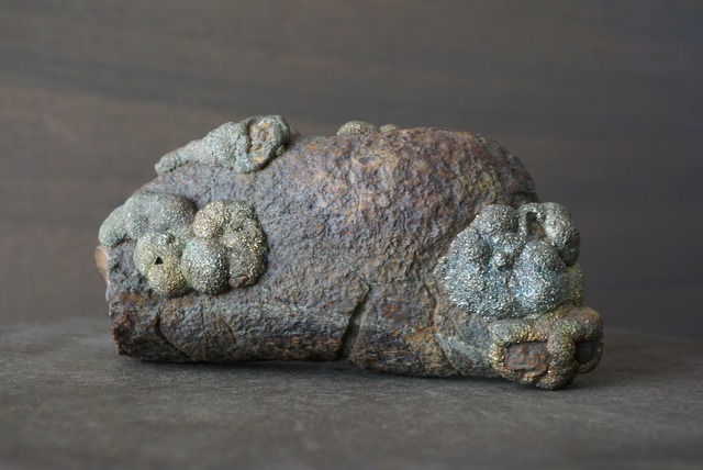 パキスタン産レインボーパイライト 特大 Pyrite/Marcasite 1236