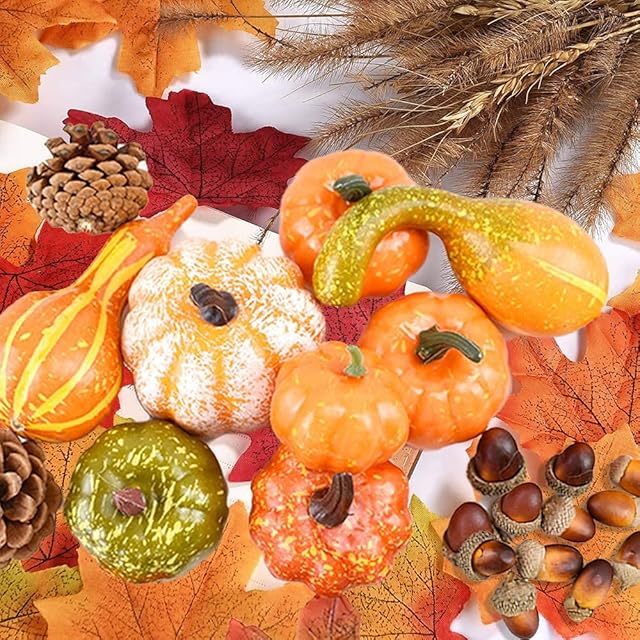 128PCS 南瓜飾りセット】ハロウィン かぼちゃ 飾りセット ハロウィン