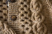 ヒマラヤンクライマーズハンドニット ショールカーディガン 手編み HIMALAYAN CLIMBER'S HAND-KNIT