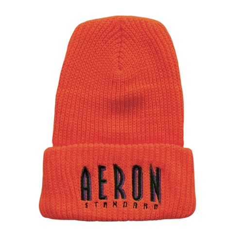 HOP RISING EMBROIDERED BEANIE (Orange)