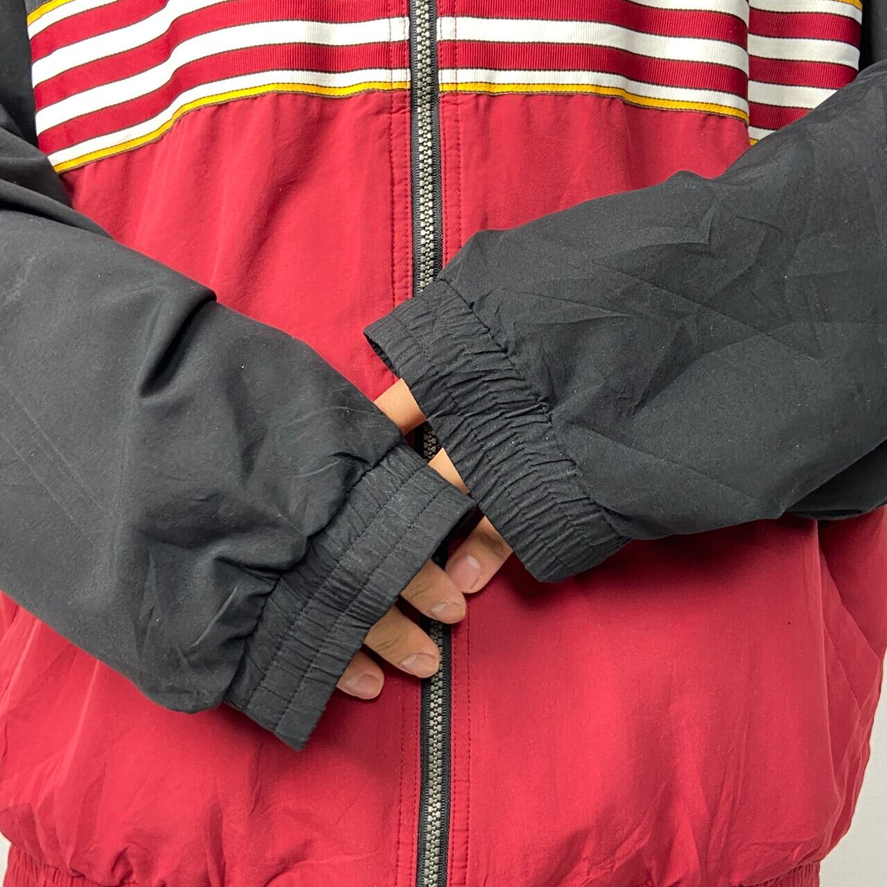 90年代 adidas アディダス ポリエステル ブルゾン トラックジャケット