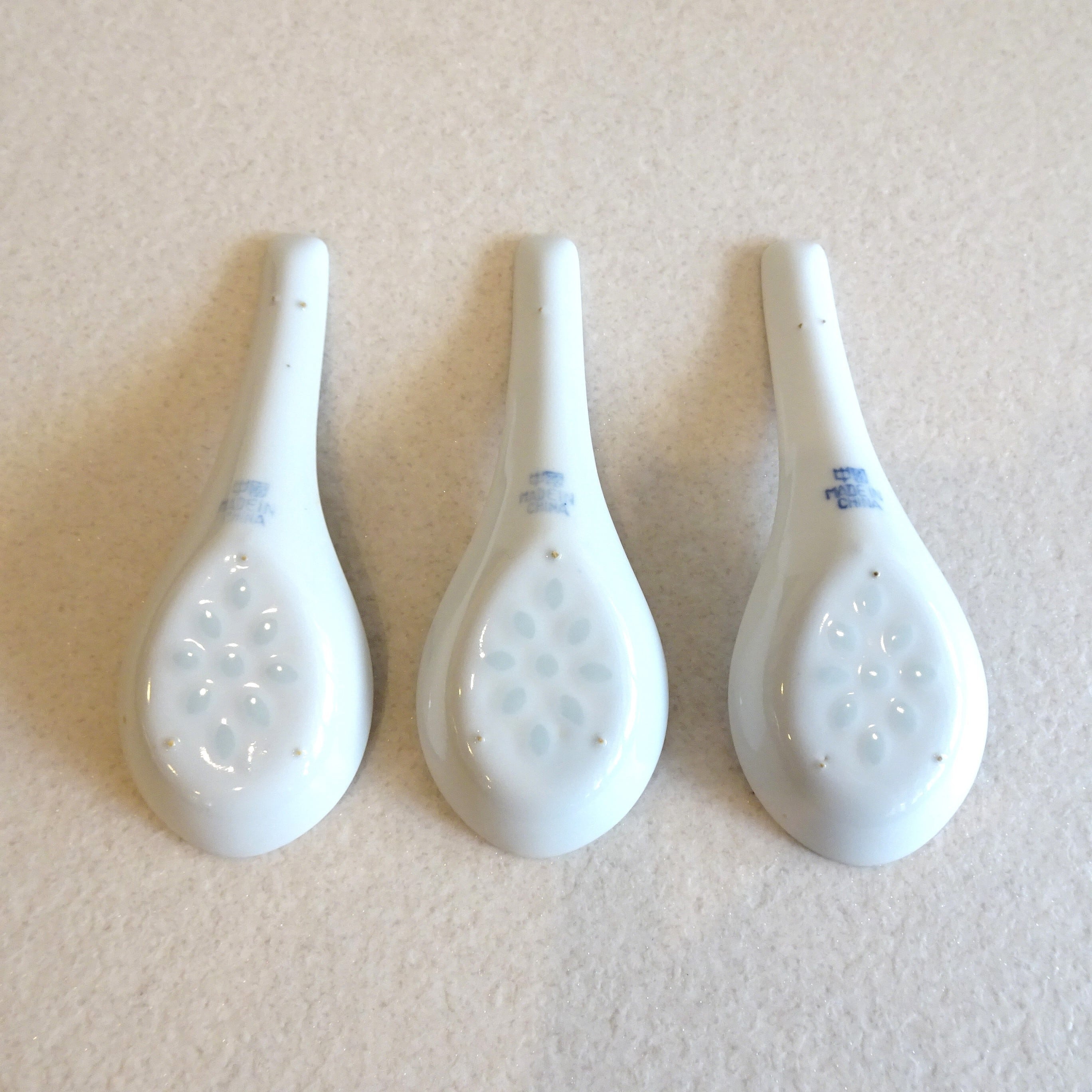 中国・景徳鎮 プレートとレンゲのセット | 純喫茶家具の村田商會