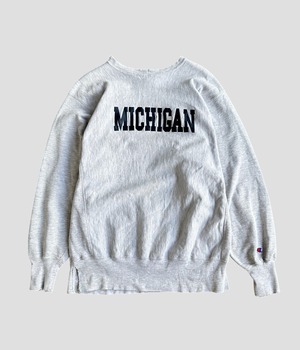 Vintage 90s XL Champion Reverse Weave sweat -MICHIGAN-