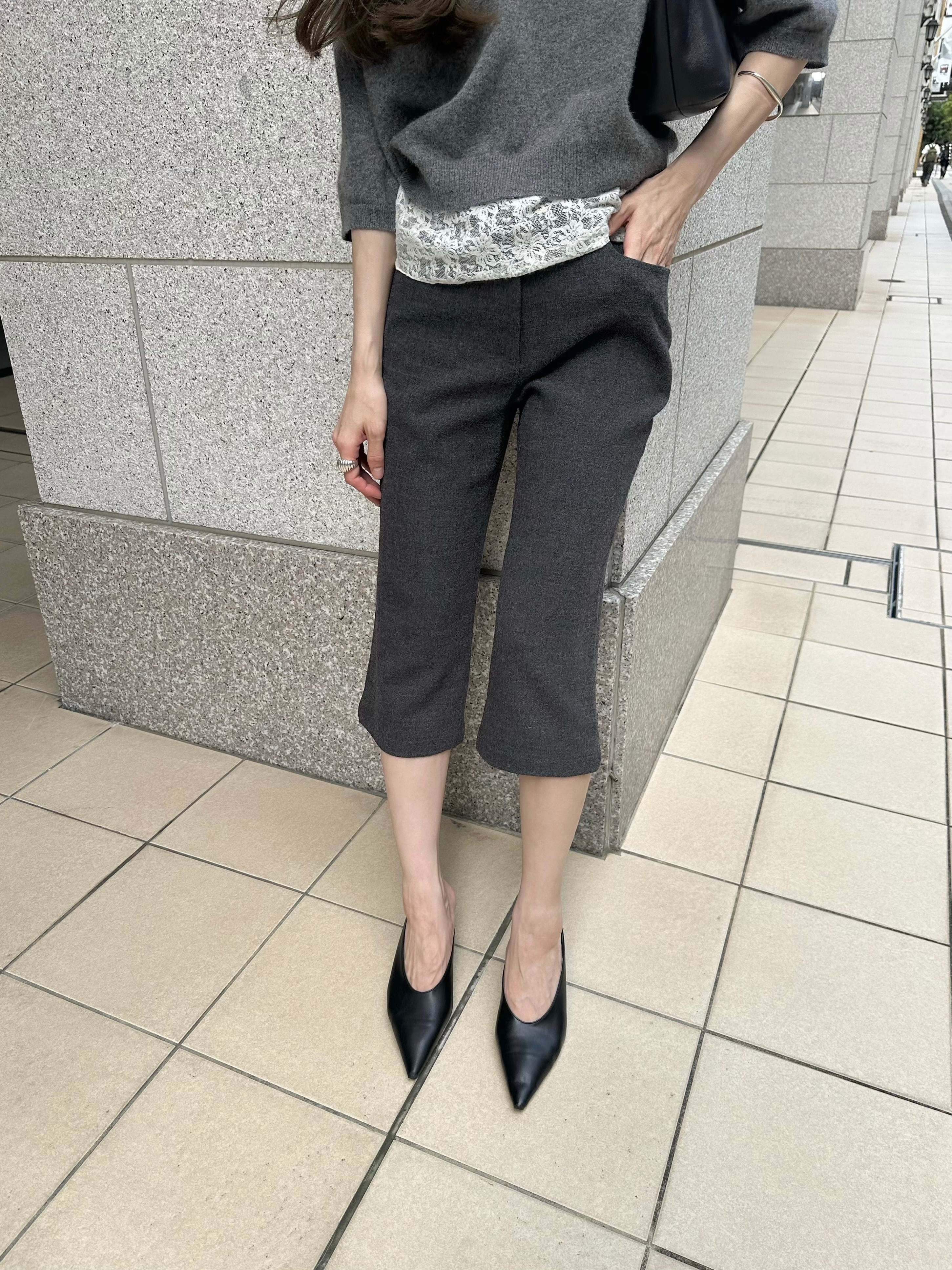 【予約】wool capri pt
