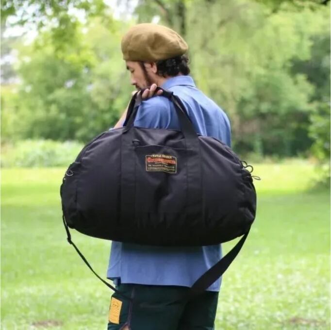 KAMPING DUFFLE BAG TYPE.2」BEIGE NATAL DESIGN | Camp Shop Lantern