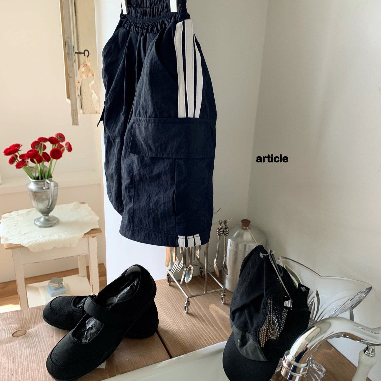 [article] Line Bermuda Cargo Pants (JS/JM) / [아티클] 라인버뮤다카고바지 (JS/JM)