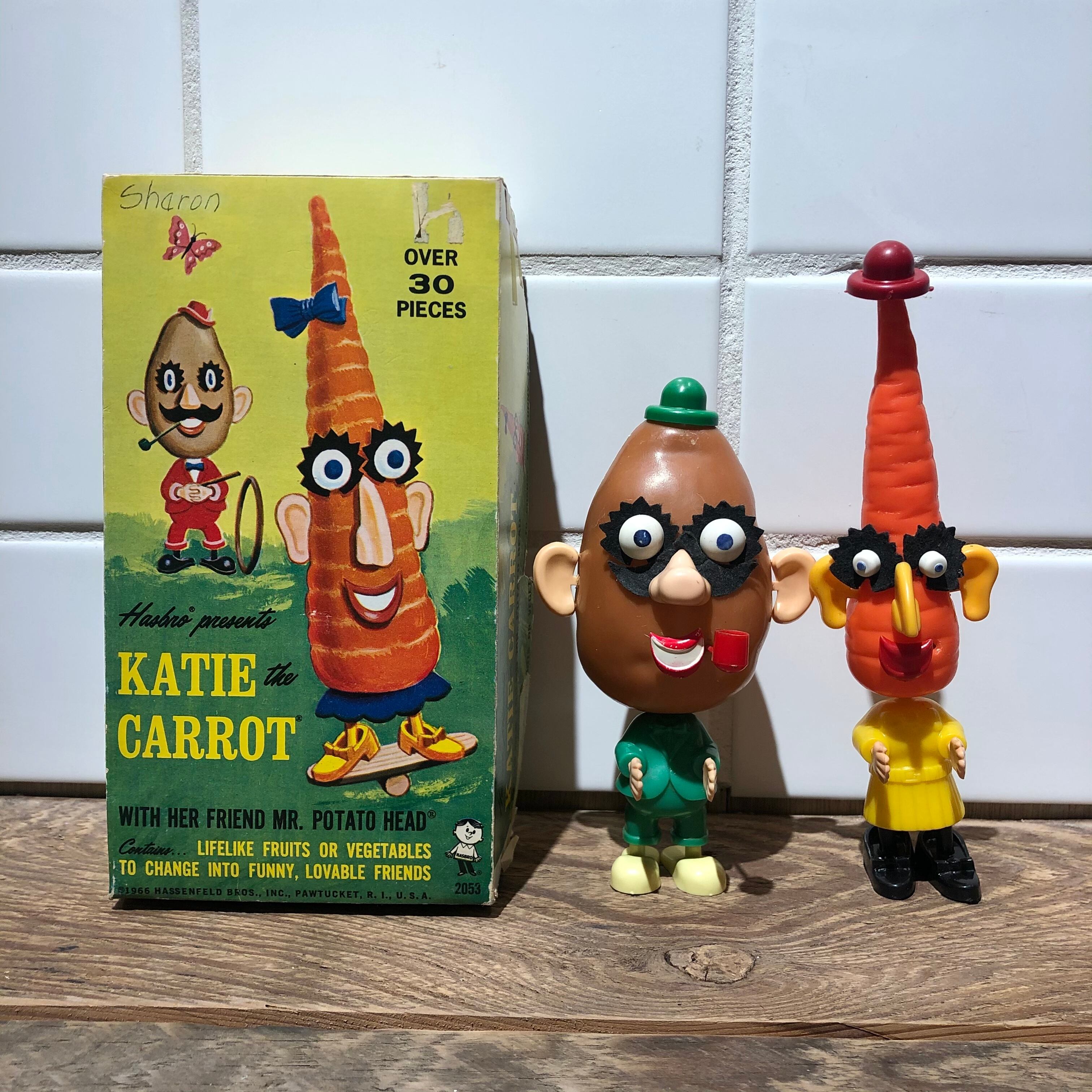 1966 Mr. Potato Head Katie The Carrot
