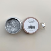 art metallic powder silver