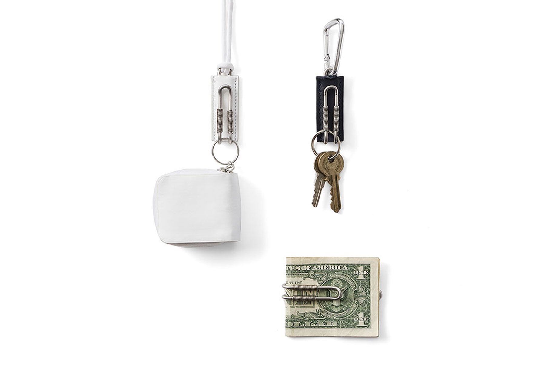 ED ROBERT JUDSON CLIX(BLACK)-SPRING CLIP KEY HOLDER | IAAAM ONLINE