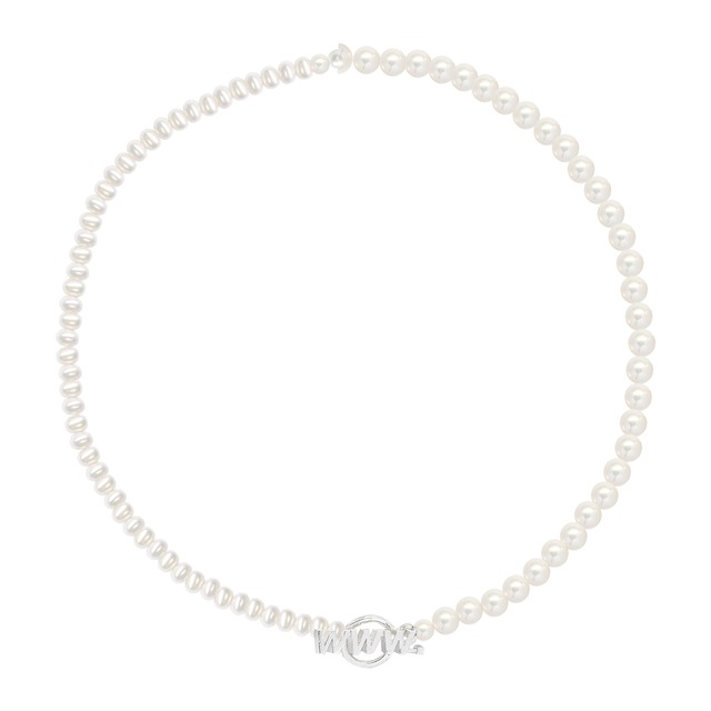 WWW.WILLSHOTT | SPLIT PEARL .925 NECKLACE (PEARL/SILVER)