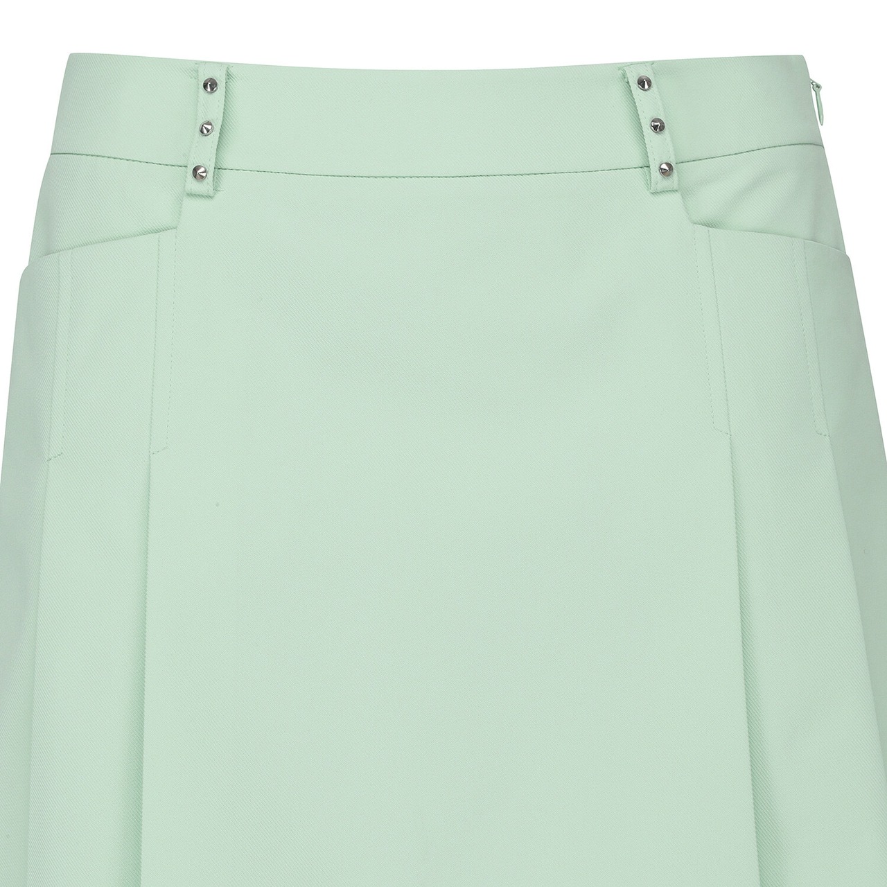 WOMEN HALF PLEATS UNDER LINE POINT SKIRT