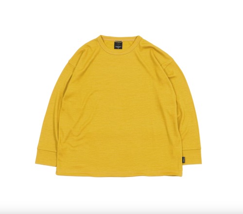 AXESQUIN modified アクシーズクイン MERINOWOOL BASIC LS TEE
