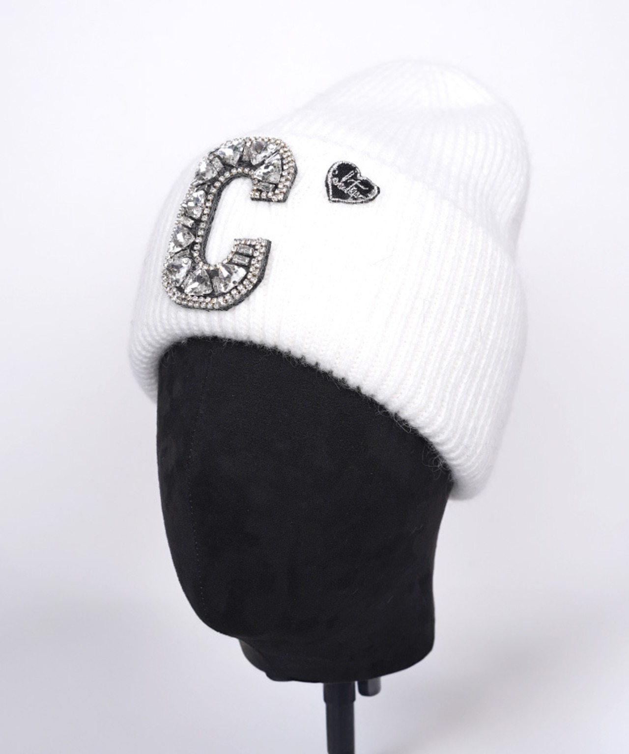 デコレートロゴニットビーニー (BLACK) CQ-47533