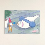 【出口かずみ】ポストカード「せんぞくトレーナー」